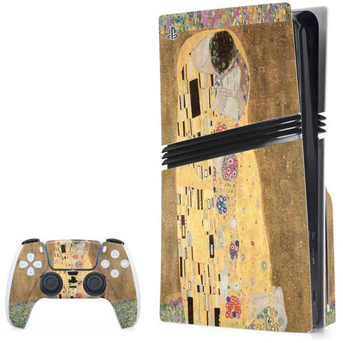 Klimt - The Kiss by Klimt PS5 Pro Disk Bundle Skin