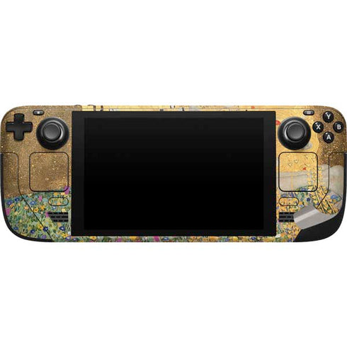 Gustav Klimt The Kiss Steam Deck Handheld Gaming Computer Skin