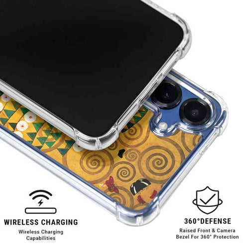 Klimt - Tree of Life by Klimt Galaxy S25 Clear Case