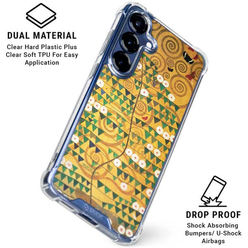 Klimt - Tree of Life by Klimt Galaxy S25 Clear Case