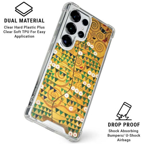 Klimt - Tree of Life by Klimt Galaxy S25 Ultra Clear Case