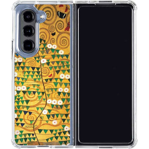 Klimt - Tree of Life by Klimt Galaxy Z Fold5 5G Clear Case