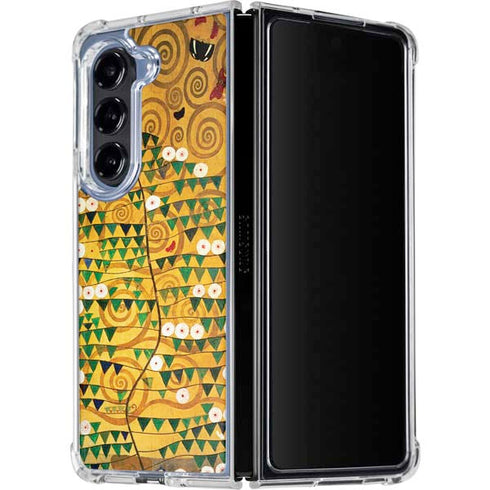 Klimt - Tree of Life by Klimt Galaxy Z Fold5 5G Clear Case