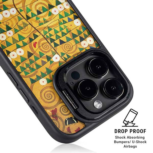 Klimt - Tree of Life by Klimt iPhone 13 Pro Max Kickstand Case