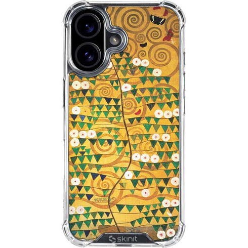 Klimt - Tree of Life by Klimt iPhone 16 Plus Clear Case