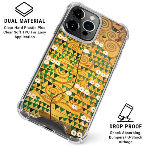 Klimt - Tree of Life by Klimt iPhone 16 Pro Max Clear Case