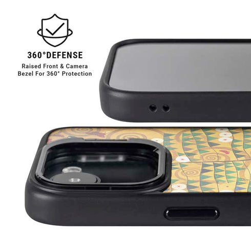 Klimt - Tree of Life by Klimt iPhone 16e Kickstand Case