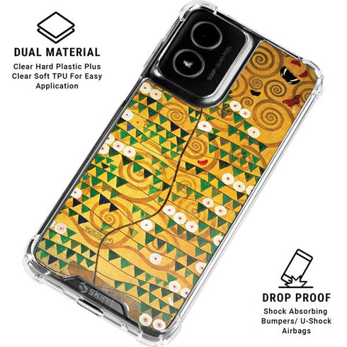 Klimt - Tree of Life by Klimt Moto G Power 5G (2024) Clear Case