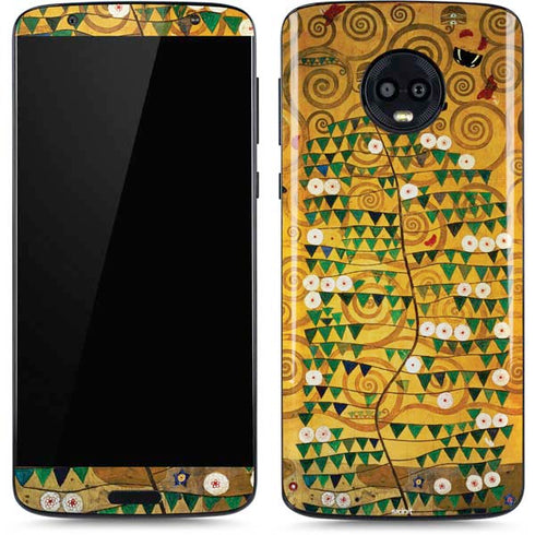 Klimt - Tree of Life by Klimt Moto G6 Skin