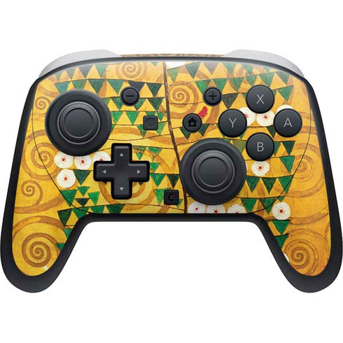 Klimt - Tree of Life by Klimt Nintendo Switch 2 (2025) Pro Controller Skin