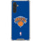 NBA New York Knicks Distressed Galaxy A17 Clear Case