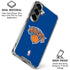 NBA New York Knicks Distressed Galaxy S26 Clear Case