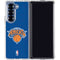 NBA New York Knicks Distressed Galaxy Z Fold7 Clear Case