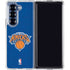 NBA New York Knicks Distressed Galaxy Z Fold7 Clear Case