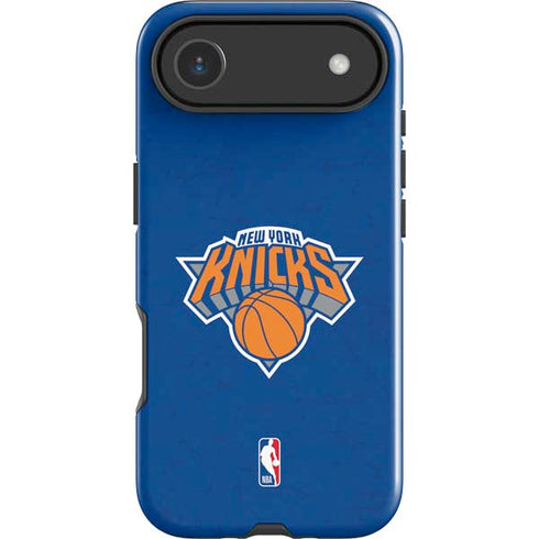 NBA New York Knicks Distressed iPhone 17 Air Impact Case