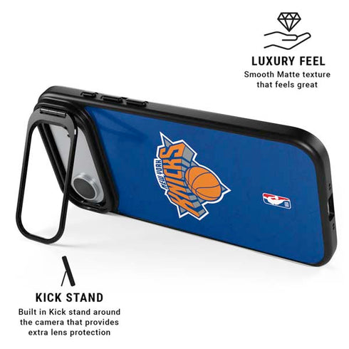 NBA New York Knicks Distressed iPhone 17 Air Kickstand Case