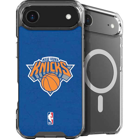 NBA New York Knicks Distressed iPhone 17 Air MagSafe Case