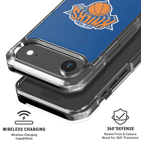 NBA New York Knicks Distressed iPhone 17 Air MagSafe Case