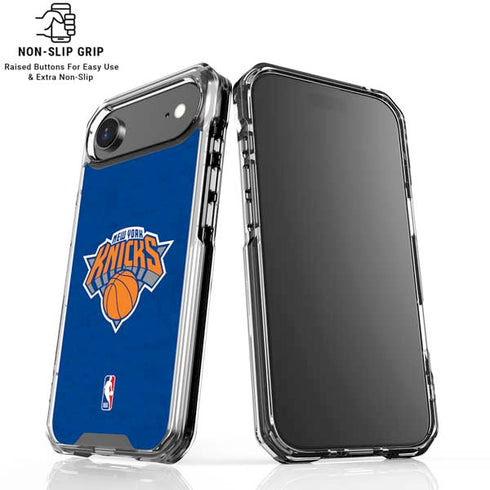 NBA New York Knicks Distressed iPhone 17 Air MagSafe Case