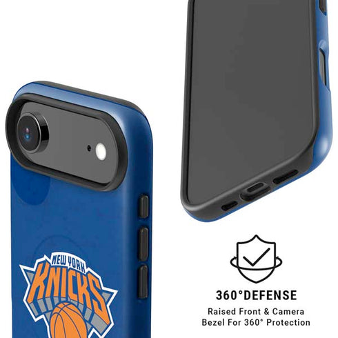 NBA New York Knicks Distressed iPhone 17 Air Magsafe Impact Case