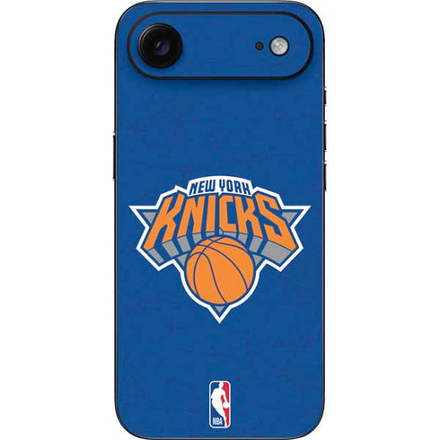 NBA New York Knicks Distressed iPhone 17 Air Skin