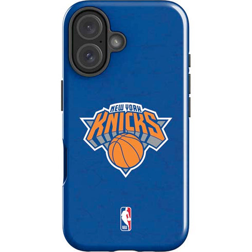 NBA New York Knicks Distressed iPhone 17 Impact Case