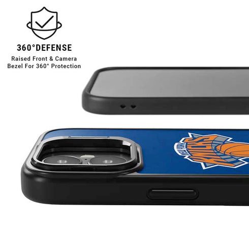 NBA New York Knicks Distressed iPhone 17 Kickstand Case