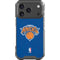 NBA New York Knicks Distressed iPhone 17 Pro Clear Case