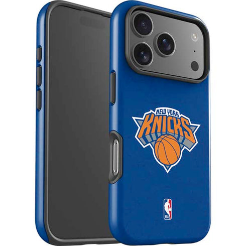 NBA New York Knicks Distressed iPhone 17 Pro Impact Case