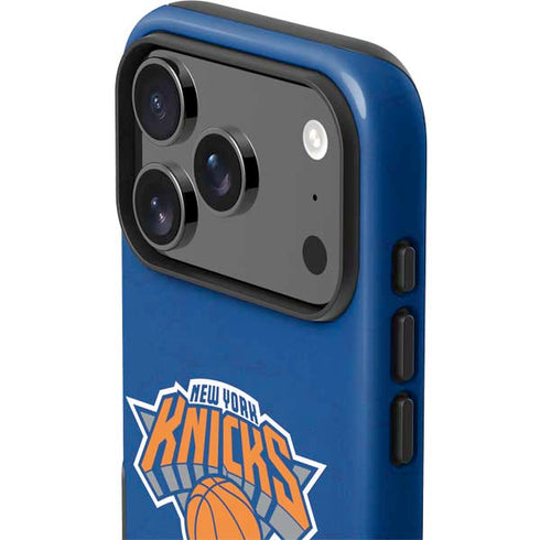 NBA New York Knicks Distressed iPhone 17 Pro Max Impact Case
