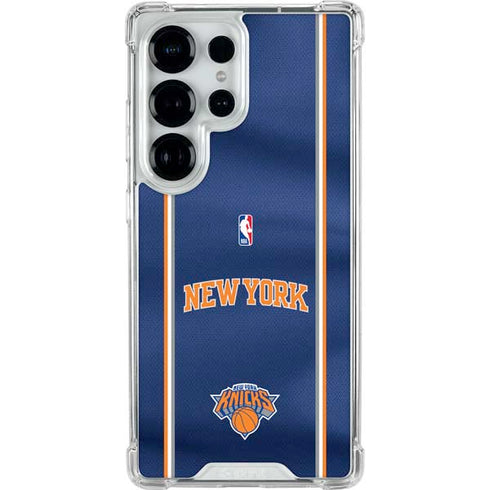 NBA New York Knicks Jersey Galaxy S26 Ultra Clear Case