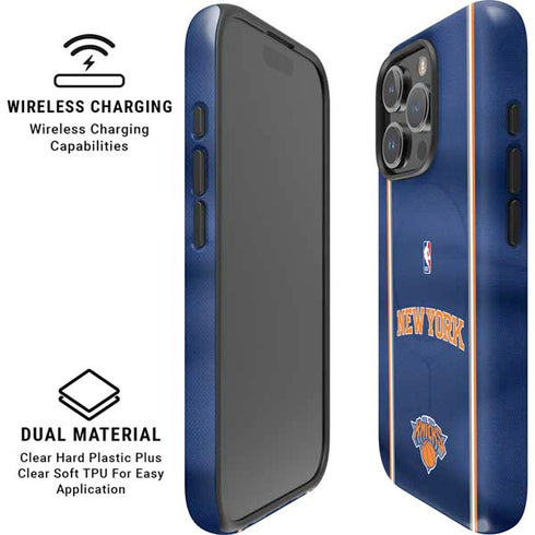NBA New York Knicks Jersey iPhone 16 Pro Magsafe Impact Case