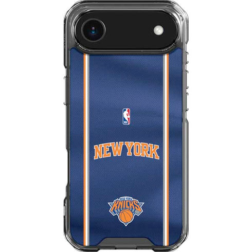 NBA New York Knicks Jersey iPhone 17 Air Clear Case