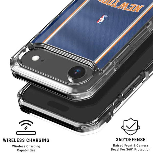 NBA New York Knicks Jersey iPhone 17 Air Clear Case