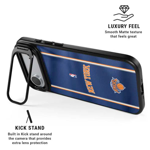 NBA New York Knicks Jersey iPhone 17 Air Kickstand Case