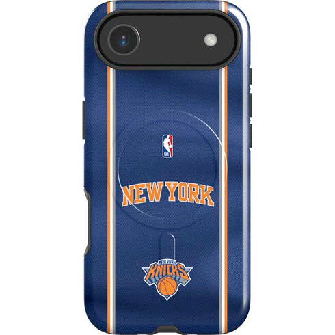 NBA New York Knicks Jersey iPhone 17 Air Magsafe Impact Case