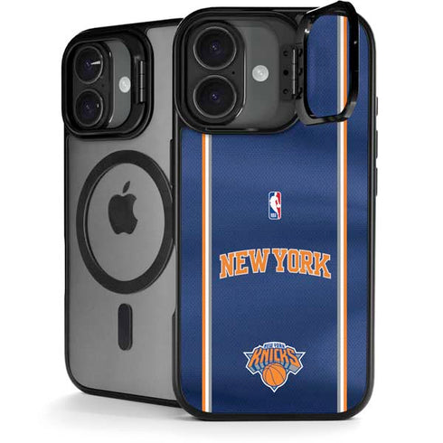 NBA New York Knicks Jersey iPhone 17 Kickstand Case