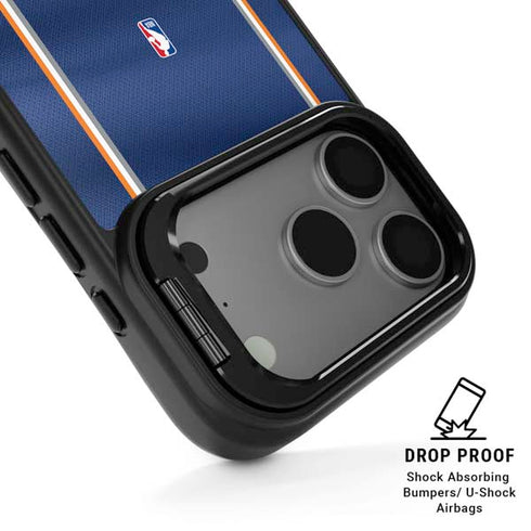 NBA New York Knicks Jersey iPhone 17 Pro Kickstand Case