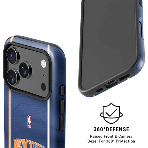 NBA New York Knicks Jersey iPhone 17 Pro Magsafe Impact Case