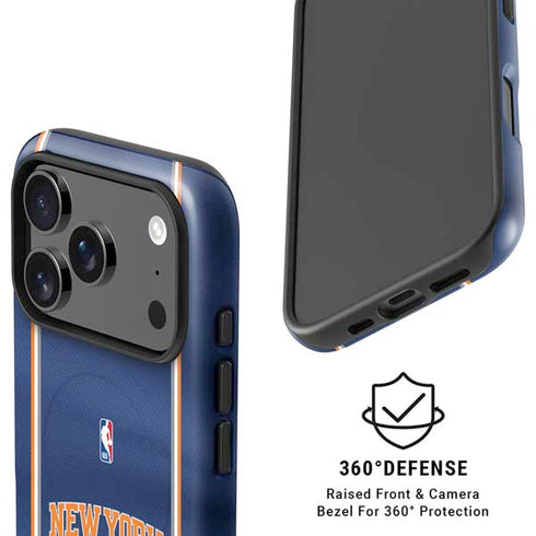 NBA New York Knicks Jersey iPhone 17 Pro Max Magsafe Impact Case