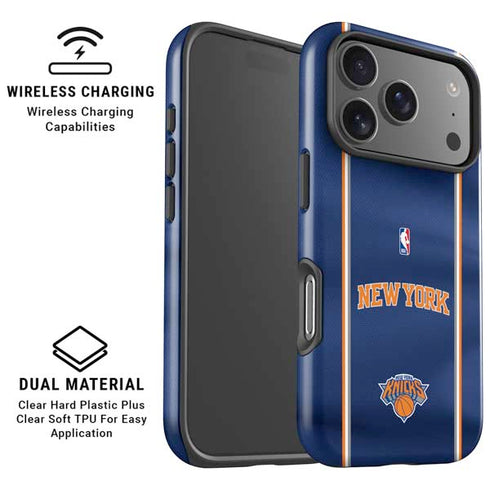 NBA New York Knicks Jersey iPhone 17 Pro Max Magsafe Impact Case