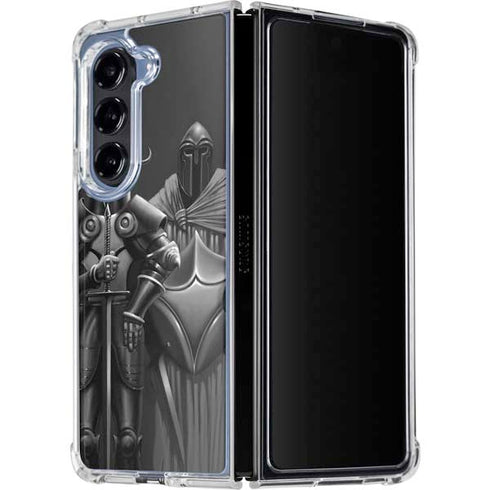 Knights by LA Williams Galaxy Z Fold5 5G Clear Case