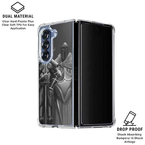 Knights by LA Williams Galaxy Z Fold6 Clear Case
