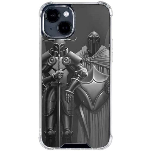 Knights by LA Williams iPhone 15 Clear Case