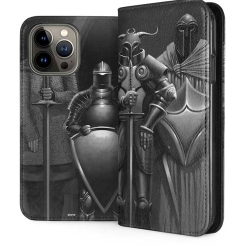 Knights by LA Williams iPhone 15 Pro Max Folio Case