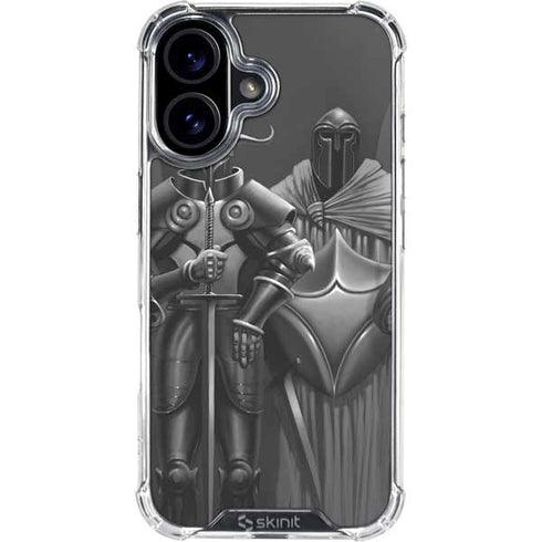 Knights by LA Williams iPhone 16 Plus Clear Case