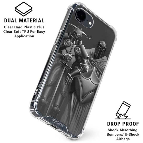 Knights by LA Williams iPhone 16e Clear Case