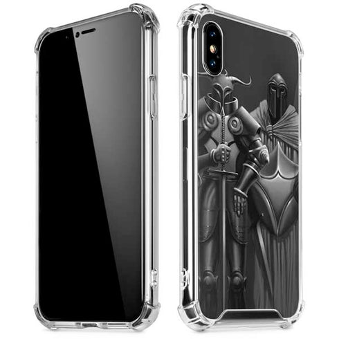 Knights by LA Williams iPhone X/XS Clear Case