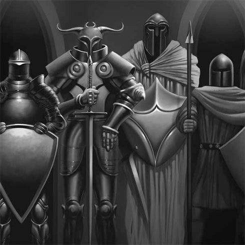 Knights by LA Williams MacBook Skins