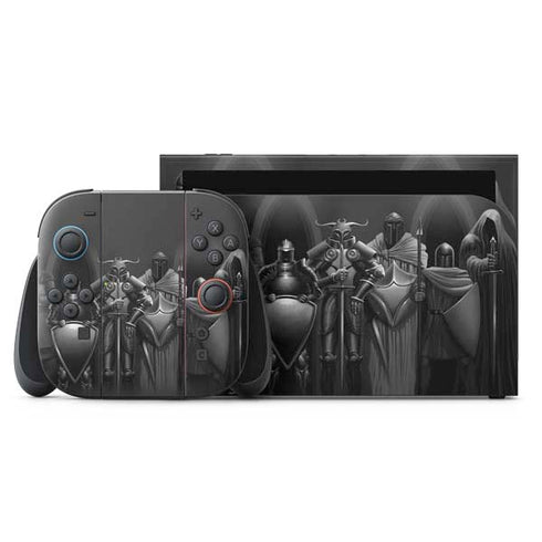 Knights by LA Williams Nintendo Skins